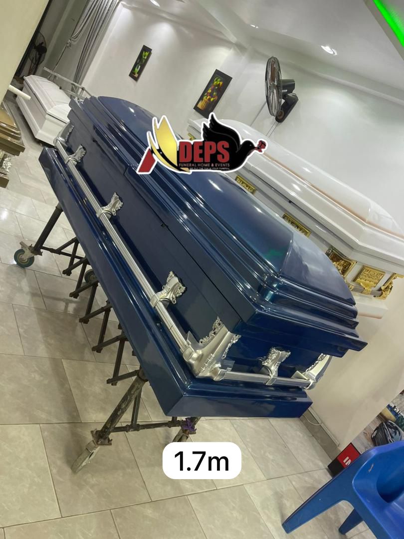 Royal Blue Casket