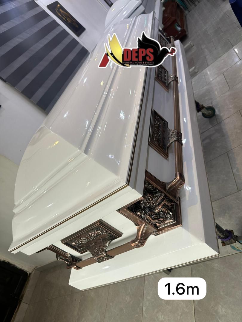 Ivory Ornate Casket